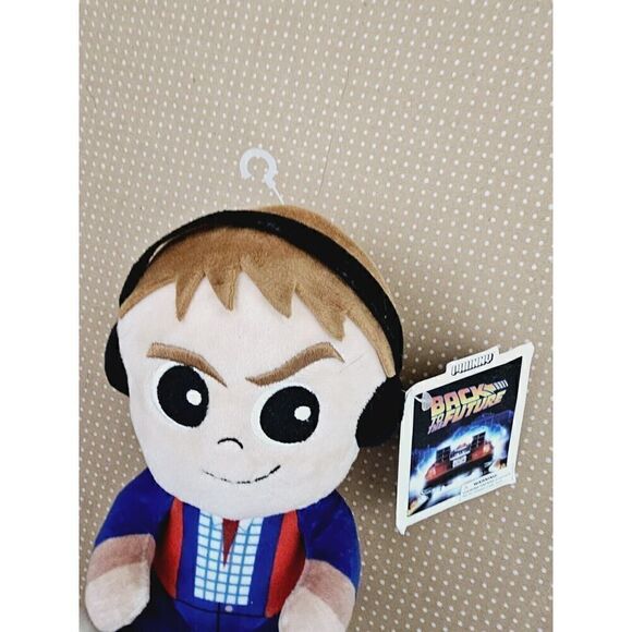 Marty McFly Kidrobot Phunny Plush Doll Toy Back To The Future Michael J Fox Gift - Picture 6 of 9